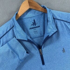 Johnnie O Quarter Zip Mens 2XL Blue Prep Formance Performance Golf Logo